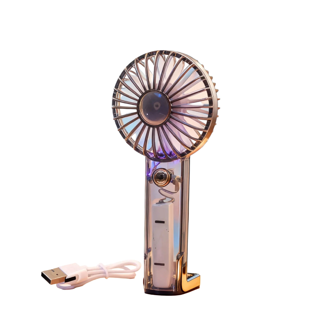 Ventilator USB Portabil Unisex Modern cu Funcționare Silențioasă 0