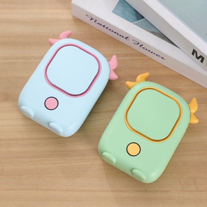 Ventilator USB Portabil Unisex cu Design Vacă Amuzant 2