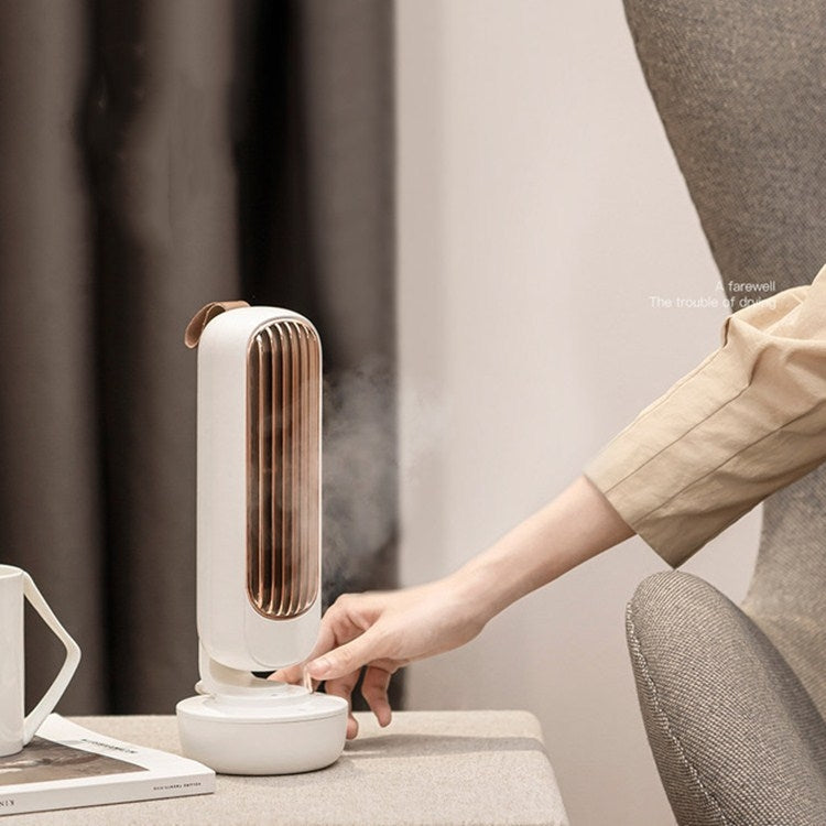 Ventilator USB de birou cu umidificare și pulverizare 1