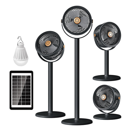 Ventilator Unisex Multifuncțional Reglabil cu Lumină LED și Funcție Power Bank 1