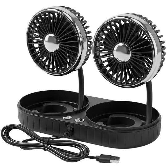 Ventilator auto flexibil cu suport reglabil pentru confort în călătorii 3
