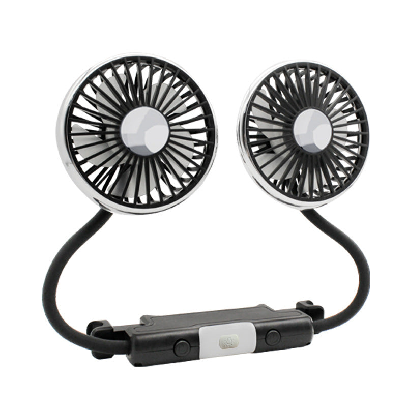 Ventilator auto flexibil cu suport reglabil pentru confort în călătorii 6