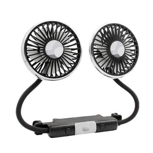 Ventilator auto flexibil cu suport reglabil pentru confort în călătorii 6