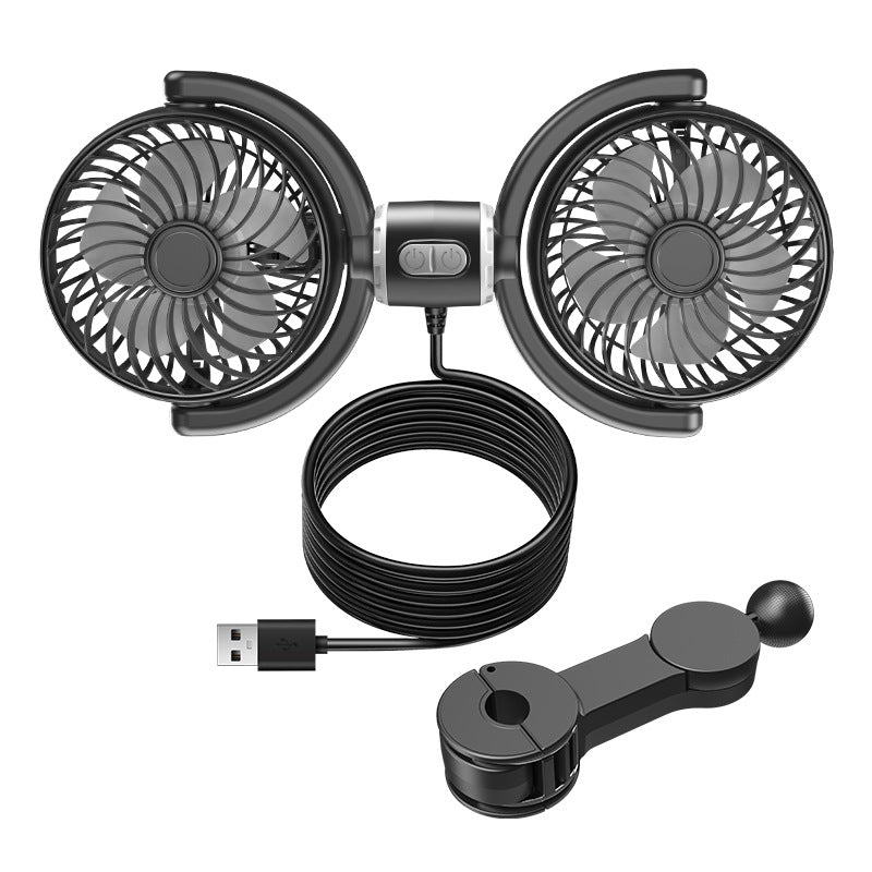Ventilator auto flexibil cu suport reglabil pentru confort în călătorii 7
