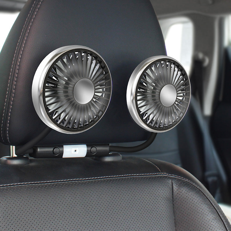 Ventilator auto flexibil cu suport reglabil pentru confort în călătorii 8