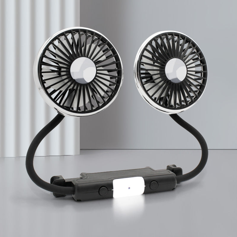Ventilator auto flexibil cu suport reglabil pentru confort în călătorii 9