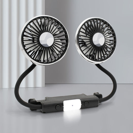 Ventilator auto flexibil cu suport reglabil pentru confort în călătorii 9