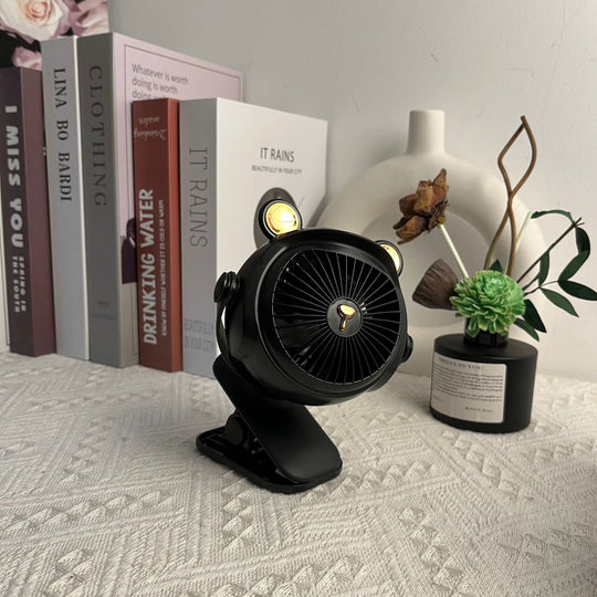 Ventilator de Birou Compact cu Design Jucăuș pentru Femei 6