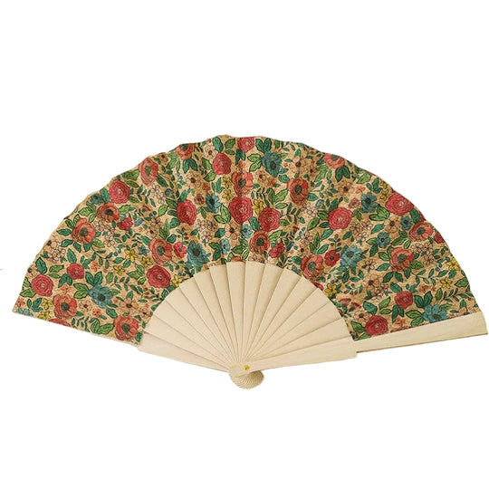 Ventilator de Damă cu Design Floral Manual 0