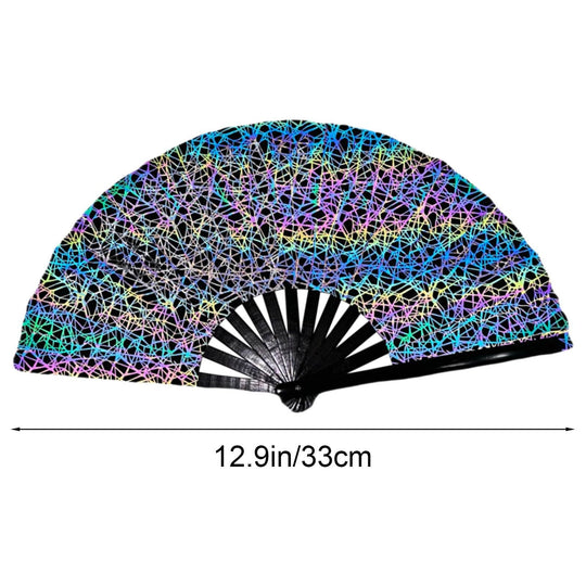 Ventilator de Mână Colorat pentru Femei cu Design Atractiv 5