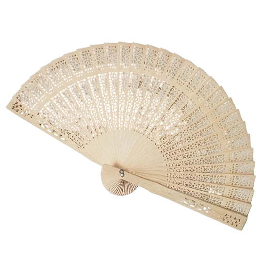 Ventilator de Mână Decorativ cu Design Filigranat pentru Femei 0
