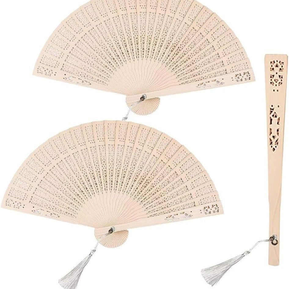 Ventilator de Mână Decorativ cu Design Filigranat pentru Femei 1