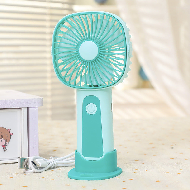 Ventilator de Mână Portabil USB cu Unghi de Înclinare Reglabil 10