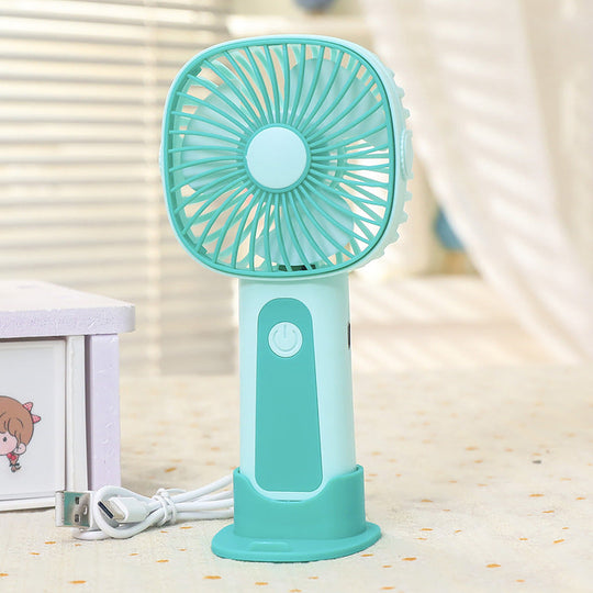 Ventilator de Mână Portabil USB cu Unghi de Înclinare Reglabil 10