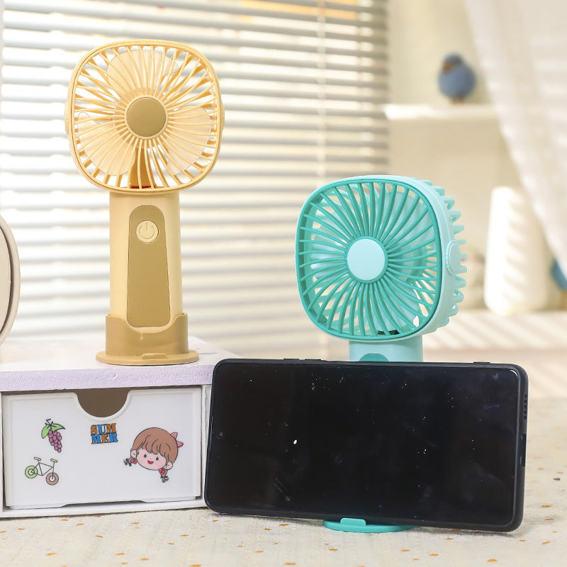 Ventilator de Mână Portabil USB cu Unghi de Înclinare Reglabil 3