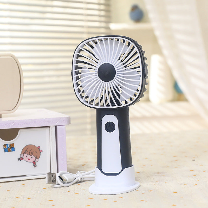 Ventilator de Mână Portabil USB cu Unghi de Înclinare Reglabil 6