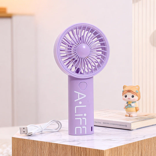 Ventilator de Mână Portabil USB pentru Femei 8