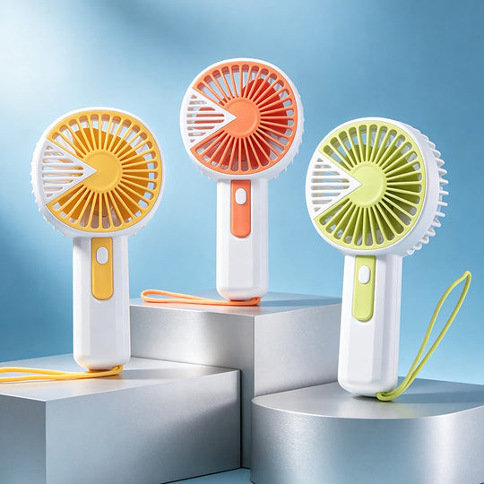 Ventilator de Mână Portabil cu Design Ergonomic 1