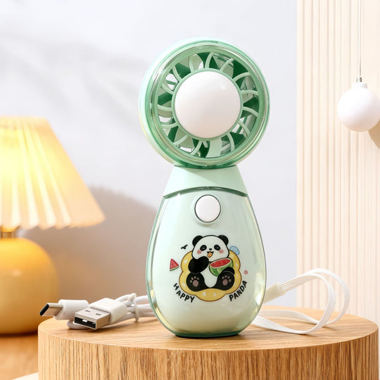 Ventilator de Mână Portabil cu Design Jucăuș pentru Femei 13