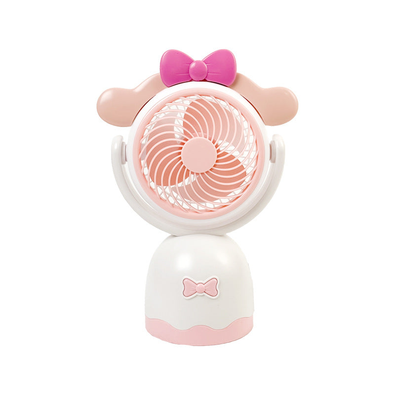 Ventilator de Mână Portabil cu Design Urechi de Pisică pentru Femei 3