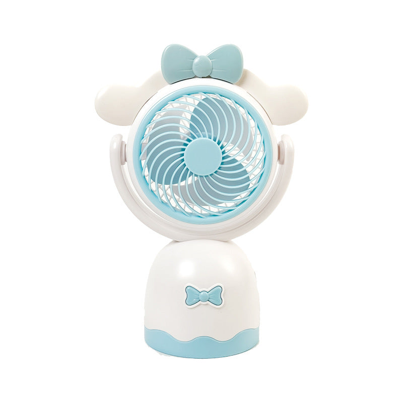 Ventilator de Mână Portabil cu Design Urechi de Pisică pentru Femei 5