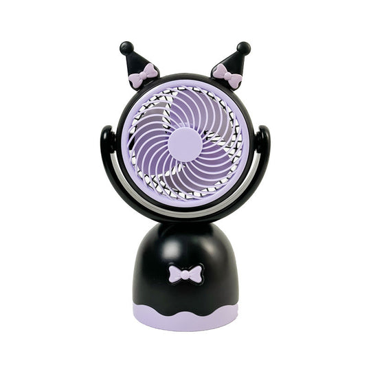 Ventilator de Mână Portabil cu Design Urechi de Pisică pentru Femei 6