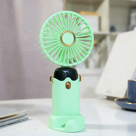 Ventilator de Mână Portabil cu Pulverizare pentru Femei 7