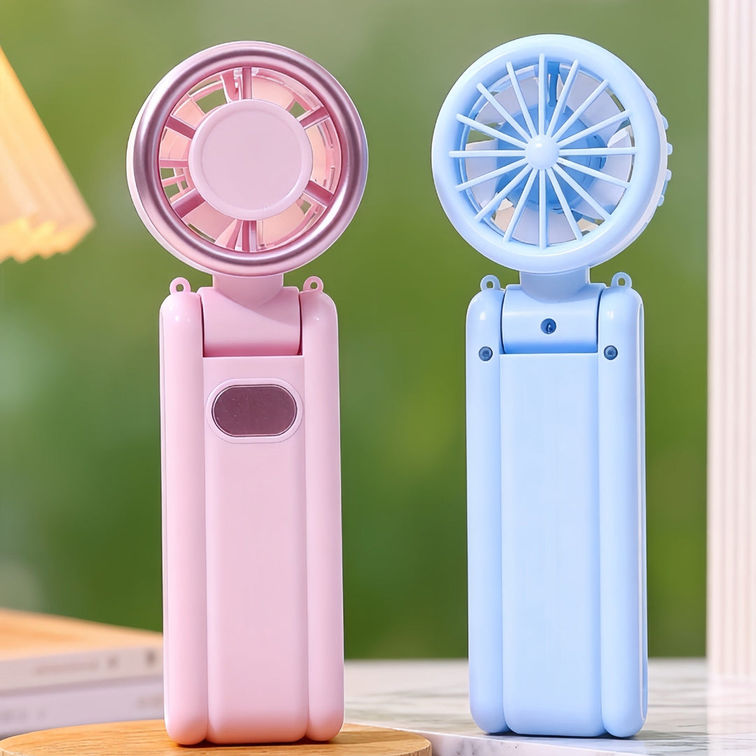 Ventilator de Mână Portabil pentru Femei cu Design Ergonomic 2