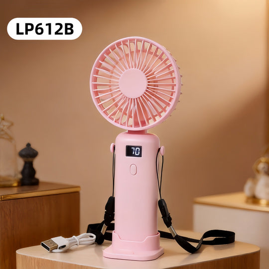 Ventilator de Mână Portabil pentru Femei cu Design Ergonomic 4