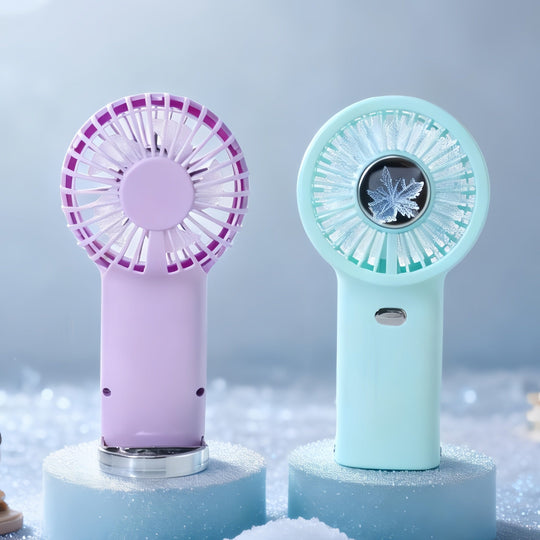 Ventilator de Mână Portabil pentru Femei cu Design Modern 1