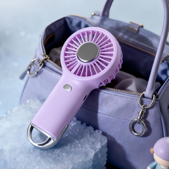 Ventilator de Mână Portabil pentru Femei cu Design Modern 2