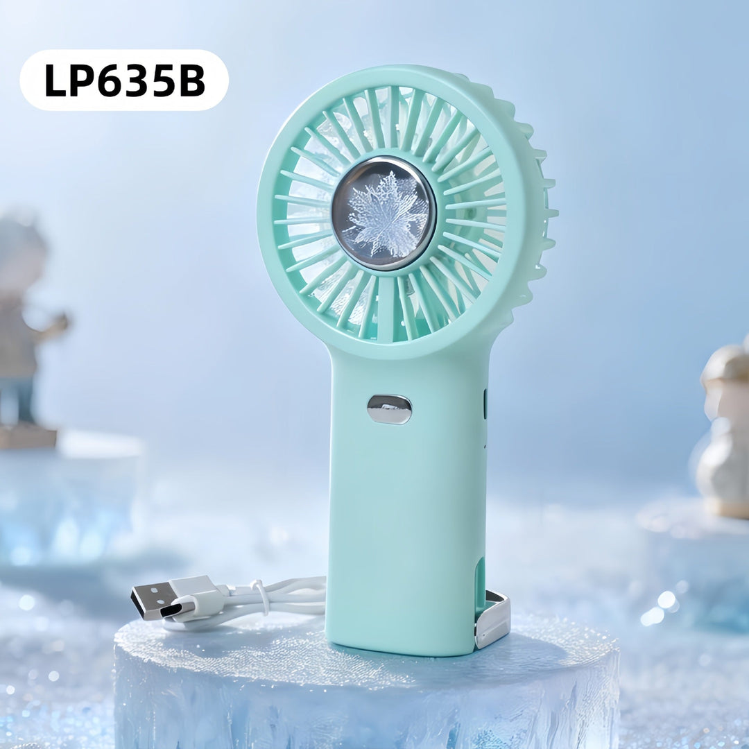Ventilator de Mână Portabil pentru Femei cu Design Modern 6