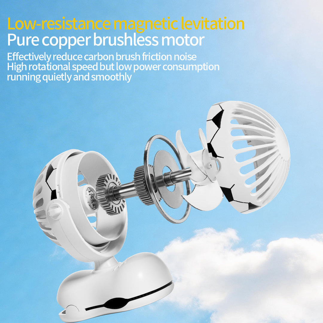 Ventilator de Masă Compact și Reglabil Unisex 1