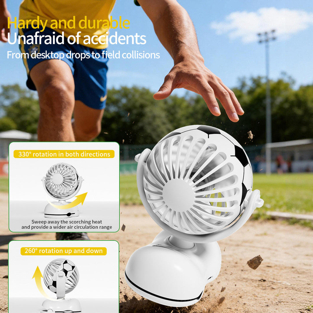 Ventilator de Masă Compact și Reglabil Unisex 2