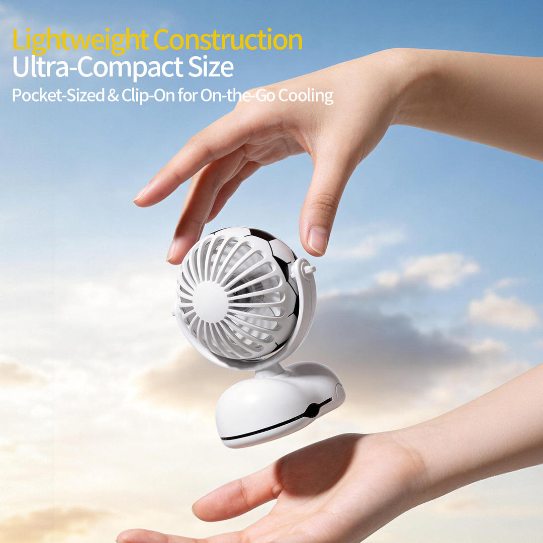 Ventilator de Masă Compact și Reglabil Unisex 3