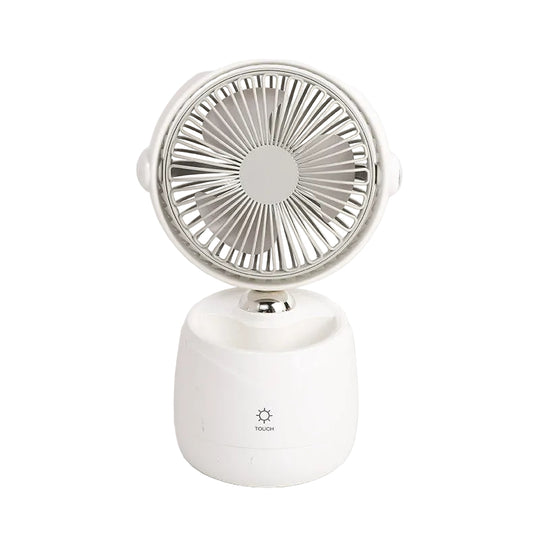 Ventilator de Masă Modern Unisex cu Control Tactil și Două Setări de Viteză 0