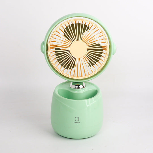 Ventilator de Masă Modern Unisex cu Control Tactil și Două Setări de Viteză 1