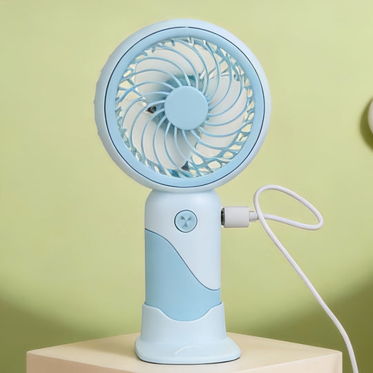 Ventilator de Masă Portabil Unisex cu USB Compact și Silențios 4