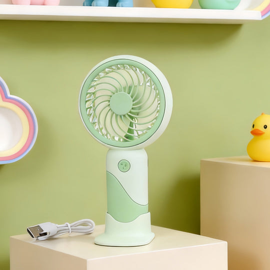 Ventilator de Masă Portabil Unisex cu USB Compact și Silențios 5
