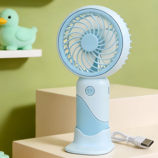 Ventilator de Masă Portabil Unisex cu USB Compact și Silențios 8