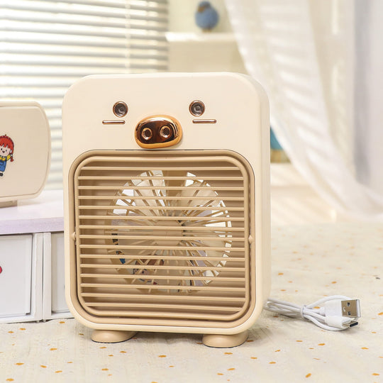 Ventilator de Masă USB cu Design Amuzant pentru Birou 7