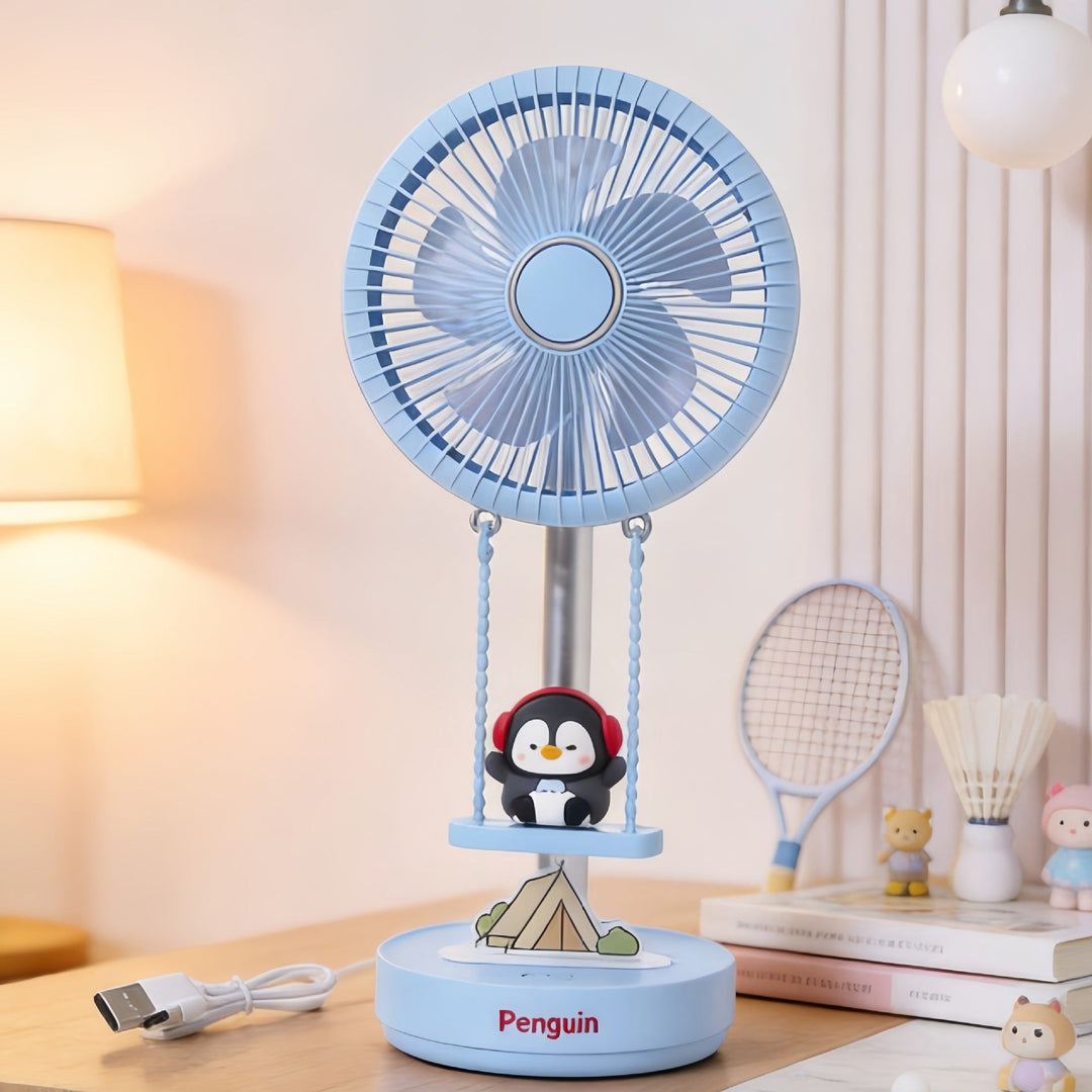 Ventilator de Masă cu Design Animal pentru Birou 6