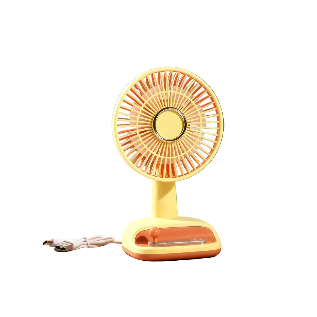 Ventilator de Masă cu Unghi Flexibil pentru Femei, Design Modern și Compact 0