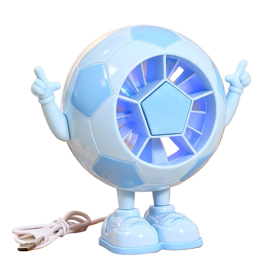 Ventilator de Masă pentru Femei cu Design Sportiv Fotbal 0