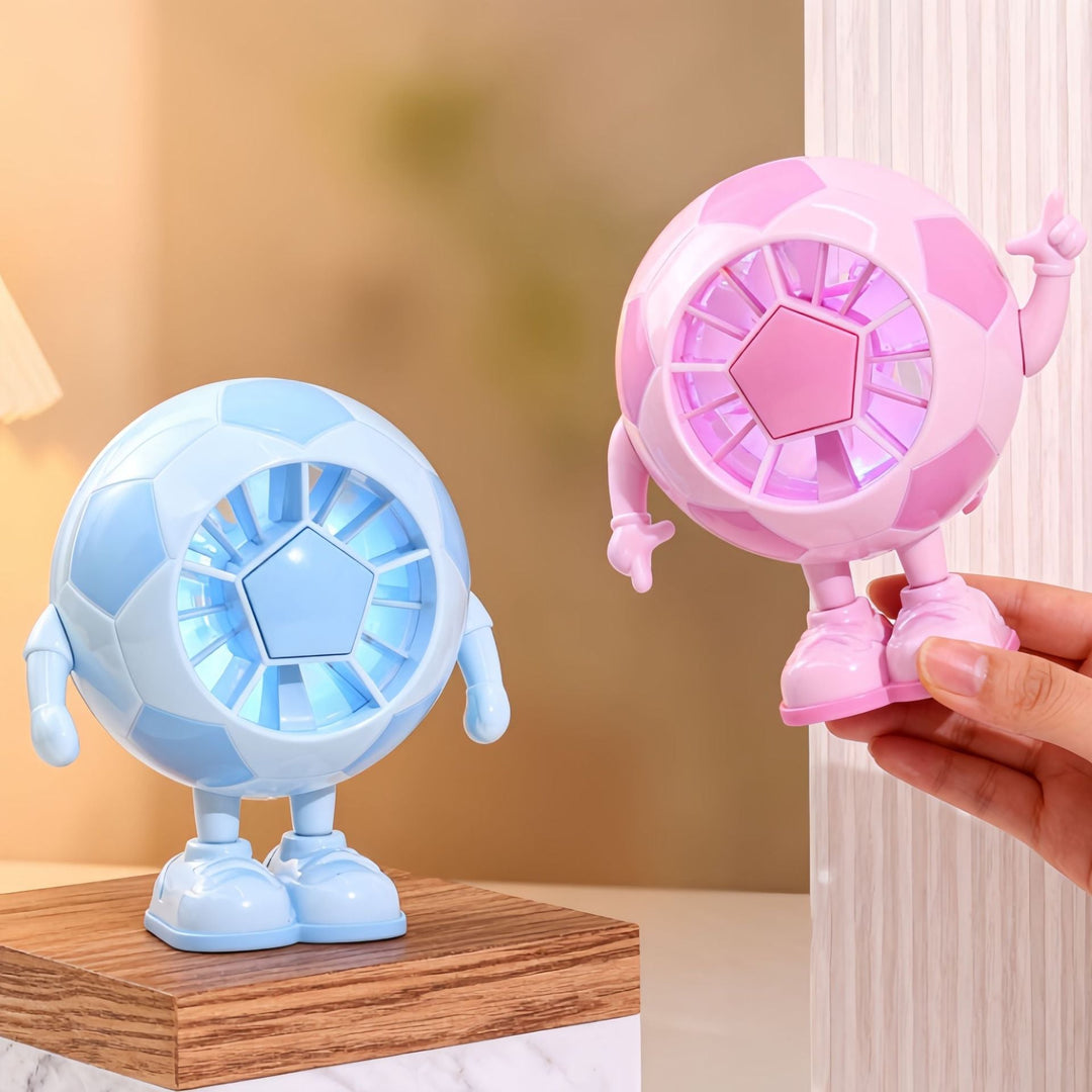 Ventilator de Masă pentru Femei cu Design Sportiv Fotbal 1