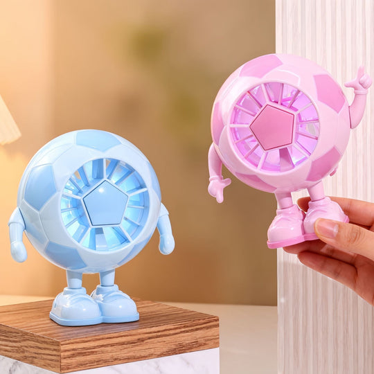 Ventilator de Masă pentru Femei cu Design Sportiv Fotbal 1