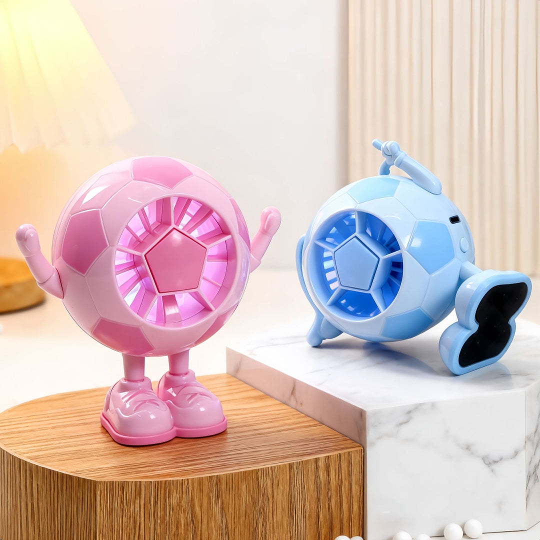Ventilator de Masă pentru Femei cu Design Sportiv Fotbal 3
