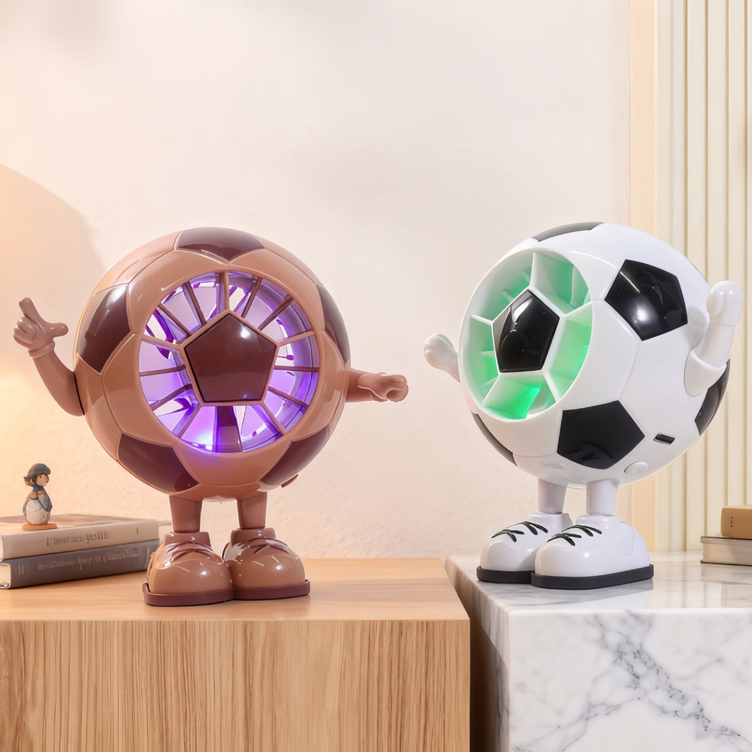Ventilator de Masă pentru Femei cu Design Sportiv Fotbal 4