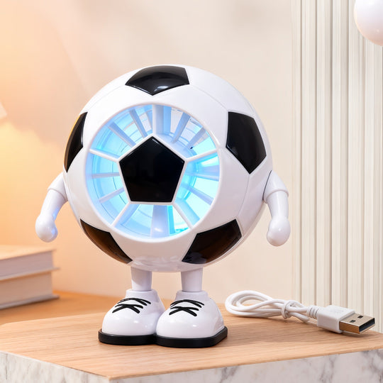 Ventilator de Masă pentru Femei cu Design Sportiv Fotbal 8