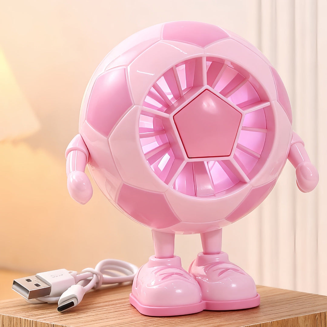 Ventilator de Masă pentru Femei cu Design Sportiv Fotbal 9
